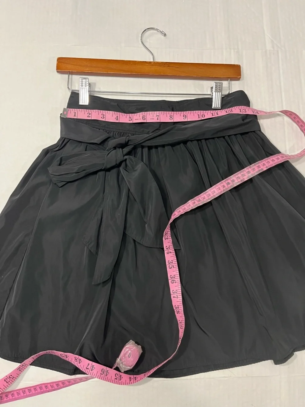 EXPRESS TAFFETA BOW A LINE SKIRT